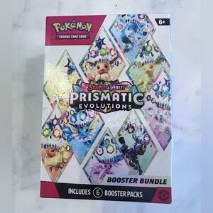 Pokemon Scarlet & Violet Prismatic Evolutions Booster Bundle Factory Sealed